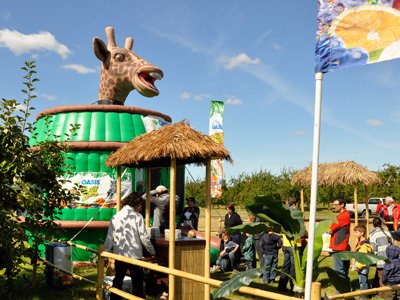 Girafe Oasis gonflable