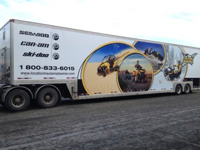 Lettrage de Remorque #Location Haute-Matawinie