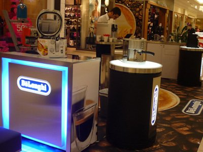 Tournée des centres d'achats #Delonghi