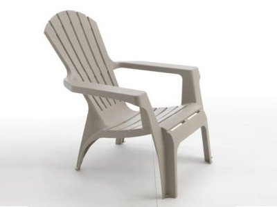 Chaise extérieure en plastique