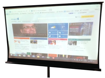 Écran pour projecteur