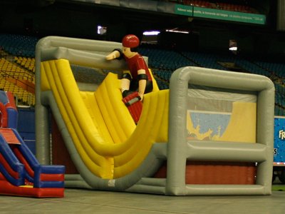 Glissade gonflable Skate
