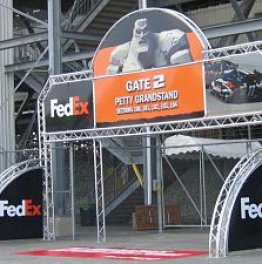 Kiosque promotionnel personnalisé